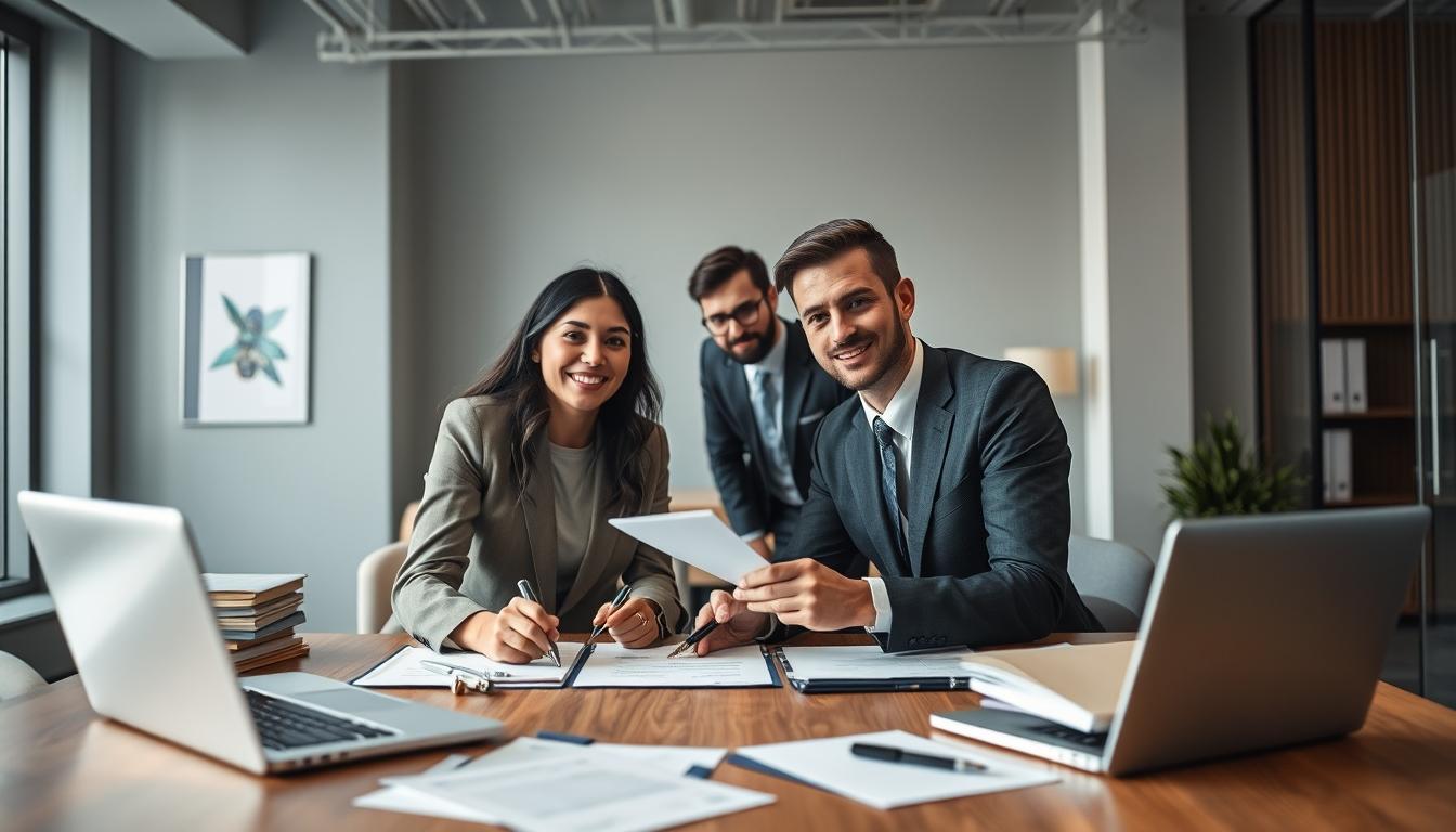 Real estate ownership transfer documents and closing confirmation